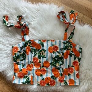 NWT ModCloth x Collectif cropped top Ylenia style